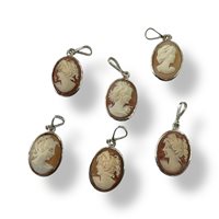 Anhänger Mandile 1922 Dame Cammei  in Silber Conchiglia 2MCICM163 - 2MCICM163